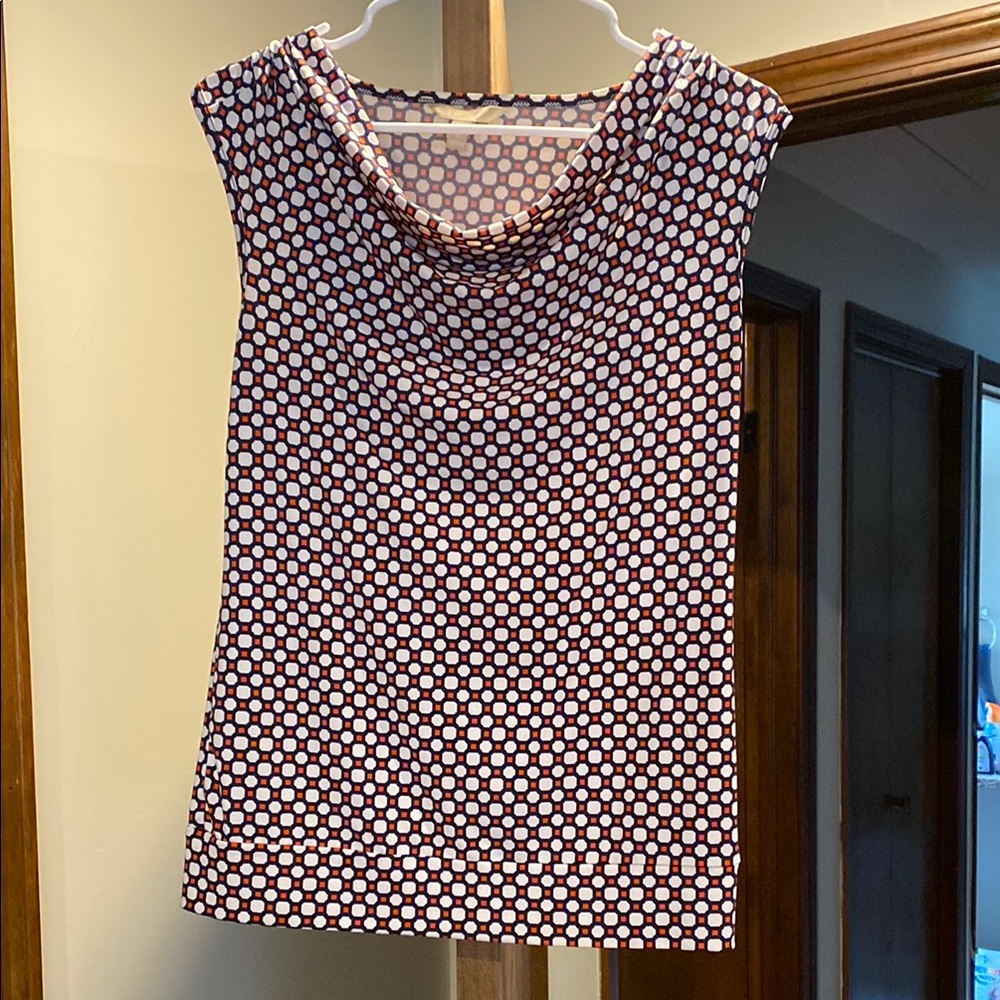 Stylish Banana Republic Women's Red and White Top